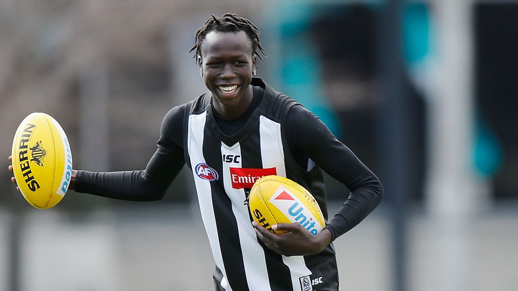 BiorMalual821935998.jpg Bior Malual is gaining plenty of interest after a hot stretch in the VFL - AFL,Draft,Tag-Draft